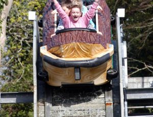 Westport House Opening Day Of The 2009 Season,"Hold On" The Pirate Plunge Was A Big Hit In The Sun